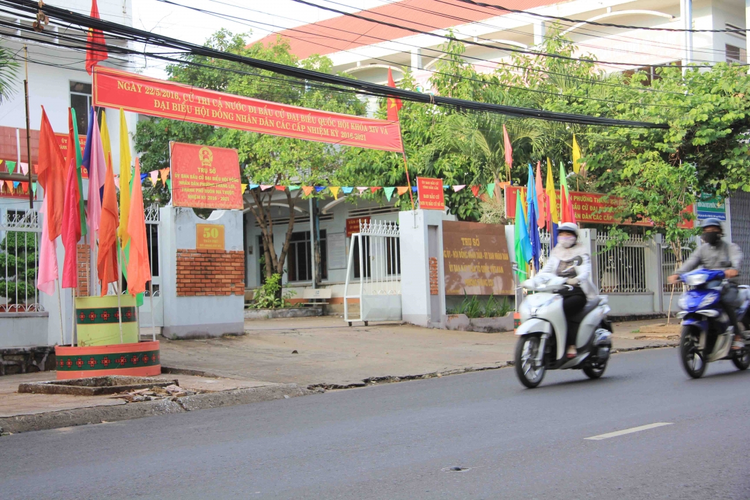 Các điểm bầu cử đã sẵng sàng đón cử tri