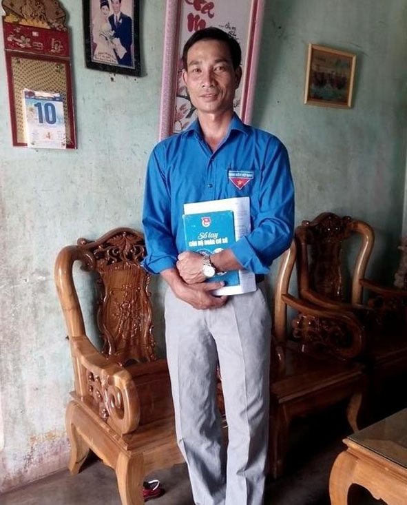 Anh Vũ Đình Ngọc, Bí thư Đoàn xã Cư Ni (huyện Ea Kar).