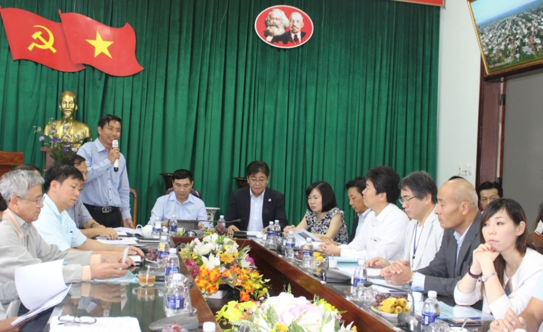 Đoàn công tác làm việc tại UBND huyện Cư M'gar