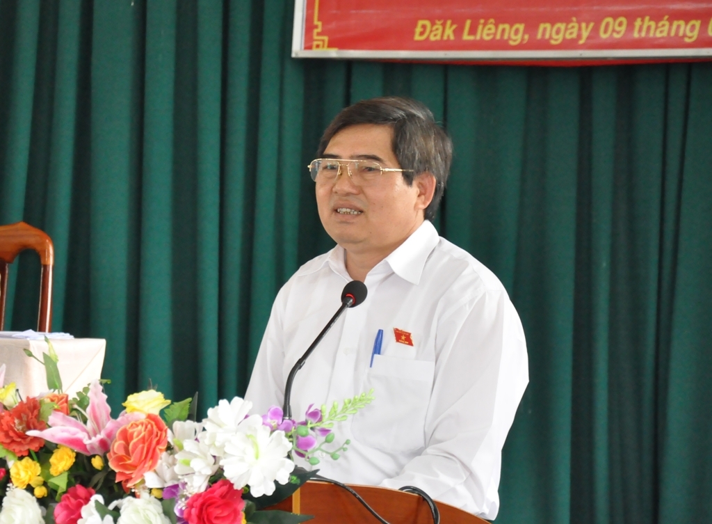 Ông Y Khút Niê trả lời kiến nghị của cử tri