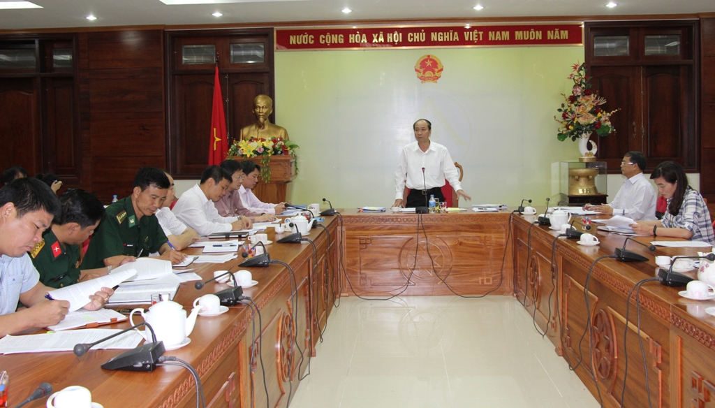 Quang cảnh cuộc họp