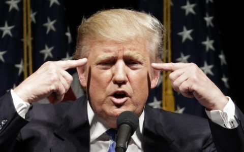 Ứng cử viên Tổng thống Mỹ của đảng Cộng hòa Donald Trump. (ảnh: Reuters).