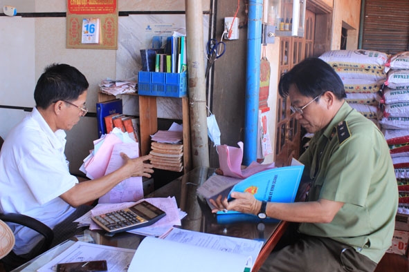 Kiểm tra về hóa đơn, chứng từ trong kinh doanh phân bón. 