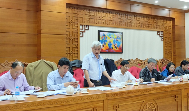 Đại diện lãnh đạo Ban Chỉ đạo Tây Nguyên tham gia đóng góp ý kiến tại cuộc họp