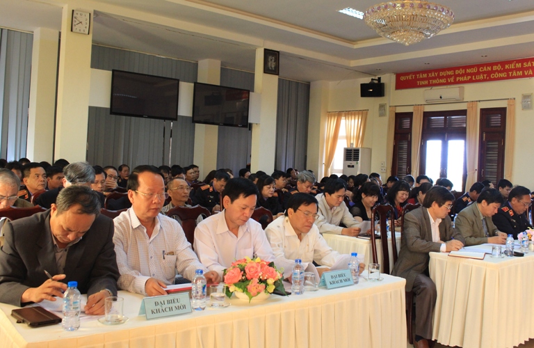 Các đại biểu tham dự hội nghị.