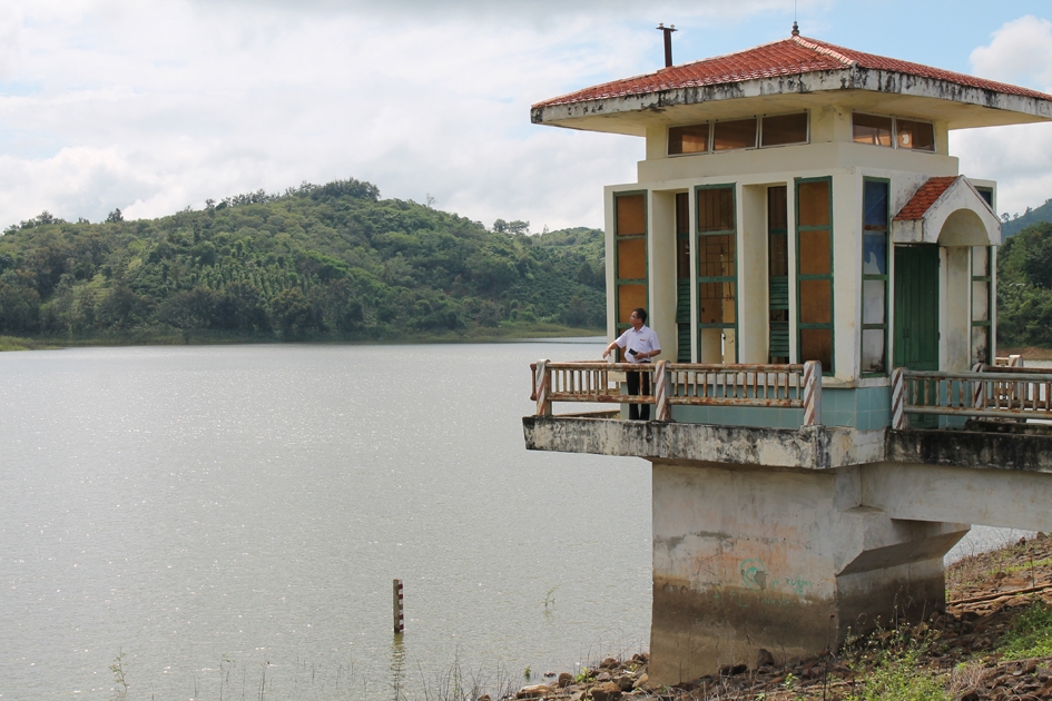 Hồ chứa Ea Bông, huyện Krông Ana.