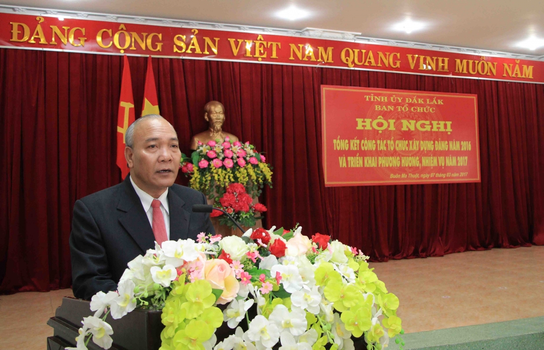 Trưởng Ban Tổ chức Tỉnh ủy Y Dham