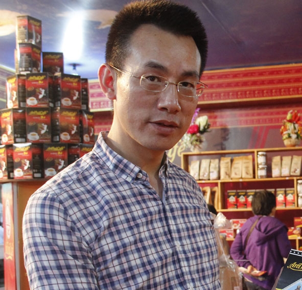 Ông Liang Xiung (doanh nhân tỉnh Quảng Tây,  Trung Quốc).      