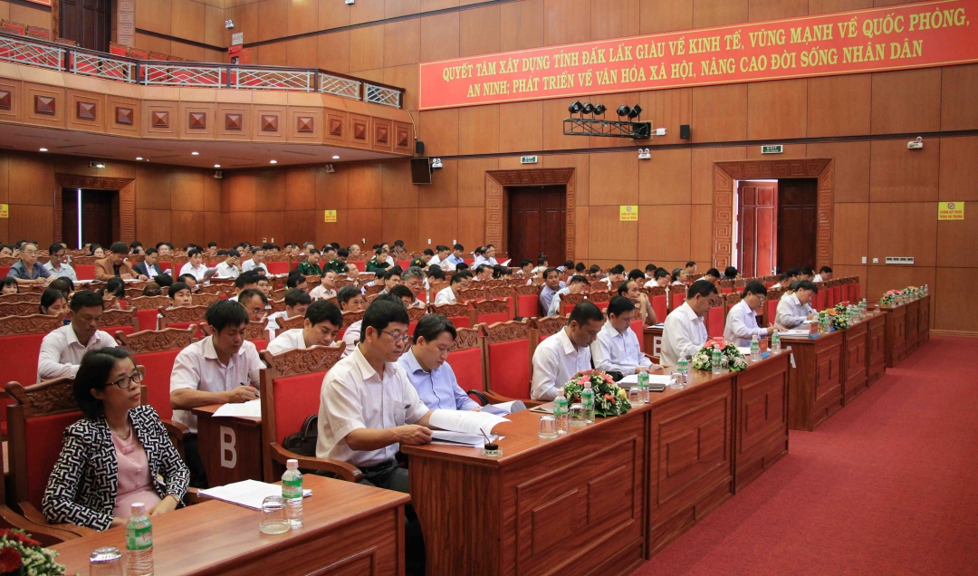 Các đại biểu tham dự hội nghị. Ảnh: H.Gia
