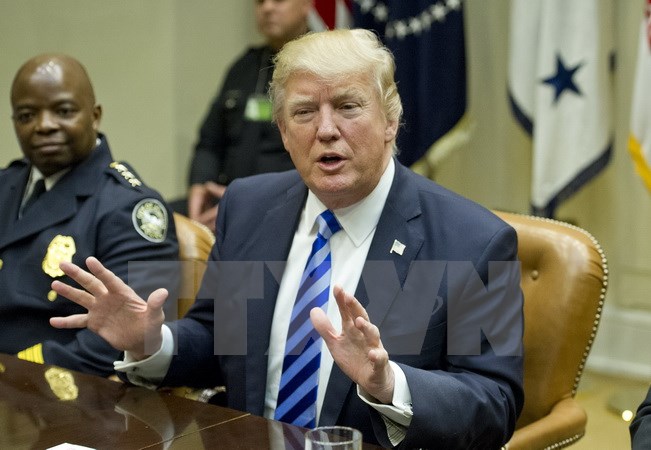 Tổng thống Mỹ Donald Trump. (Nguồn: EPA/TTXVN)