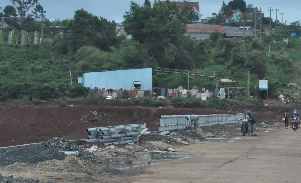 Một công trình xây dựng cơ bản tại huyện Krông Năng
