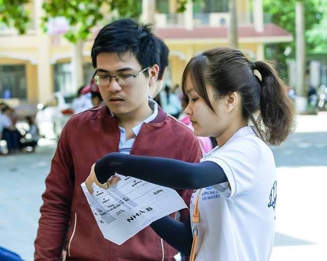 giúp thí sinh tìm đúng phòng thi của mình để có thể kịp thời làm thủ tục