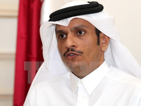 Ngoại trưởng Qatar Mohammed bin Abdulrahman al-Thani. (Ảnh: AFP/TTXVN)