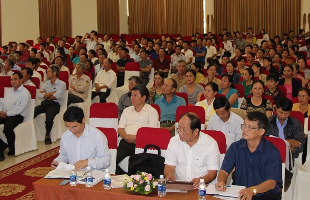 Hội nghị thu hút đông đảo người dân tham dự