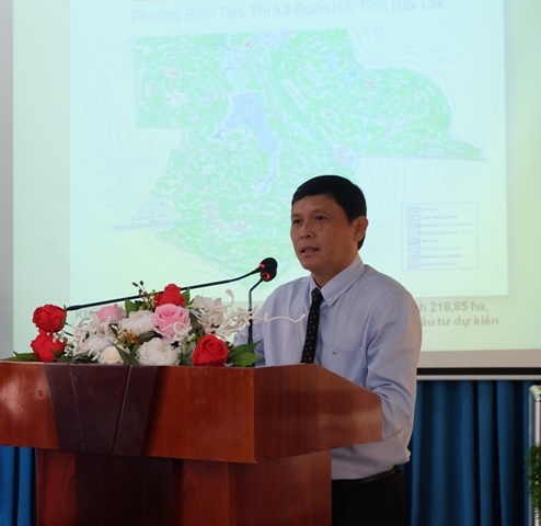 Phó Chủ tịch UBND tỉnh phát biểu tại hội nghị
