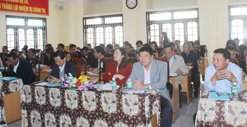 Các đại biểu tham dự hội nghị