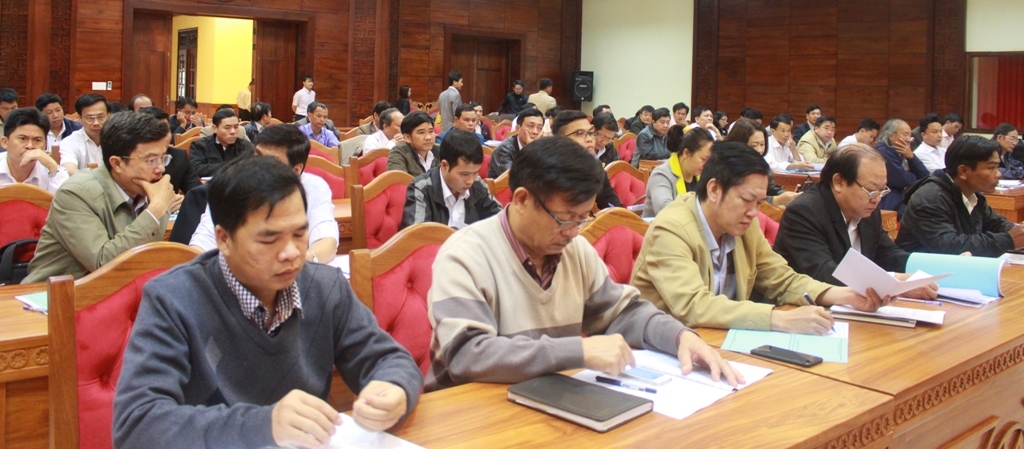 Các đại biểu tham dự Hội nghị.
