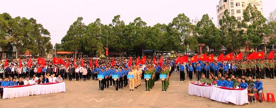 Đông đảo đoàn viên thanh niên tham gia