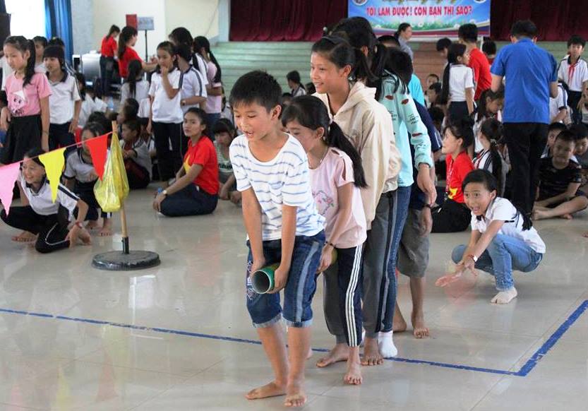 Sôi nổi trong các trò chơi