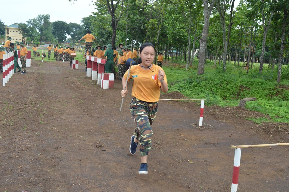 Huấn luyện kỹ thuật: vượt vật cản K91