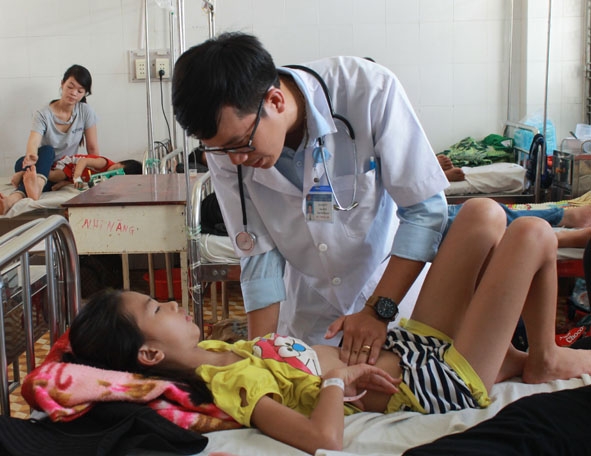 Một trường hợp mắc SXH điều trị tại cơ sở y tế.