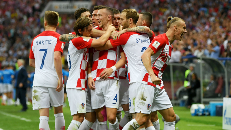 Đội tuyển Croatia tại World Cúp 2018. Ảnh: Internet