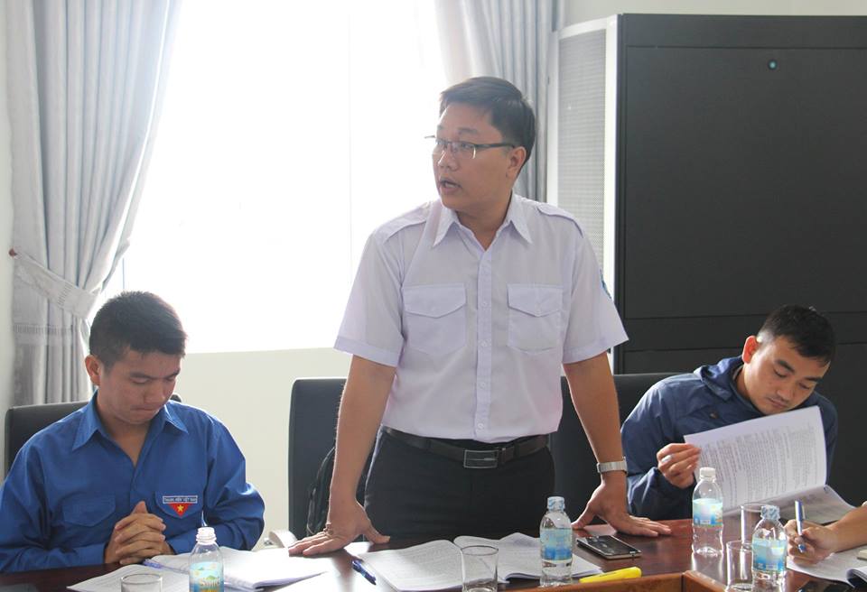 Đại diện Hội Sinh viên Trường Đại học Tây Nguyên đóng góp ý kiến tại hội nghị
