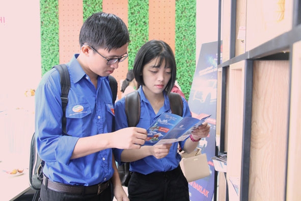 Phong trào khởi nghiệp thu hút sự quan tâm của đoàn viên thanh niên. 