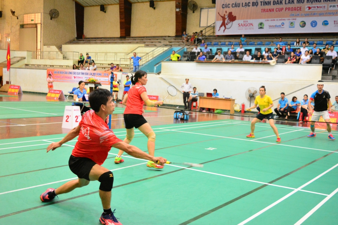 Các vận động viên thi đấu 