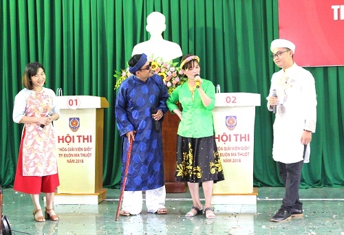 Phần thi giới thiệu của đơn vị phường Thành Nhất