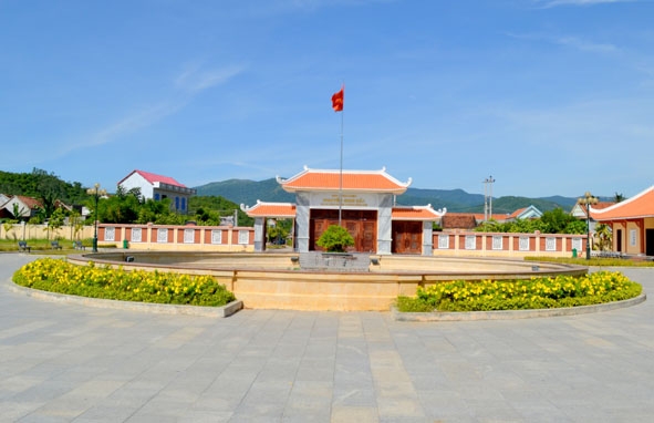 Khu tưởng niệm cụ Nguyễn Sinh Sắc tại huyện Tây Sơn, tỉnh Bình Định.