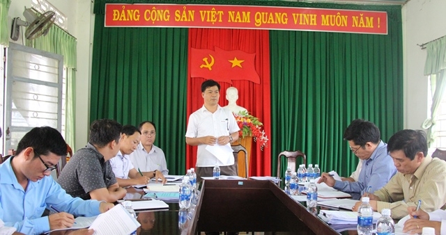 Kiểm tra công tác cải cách hành chính tại thị trấn Phước An