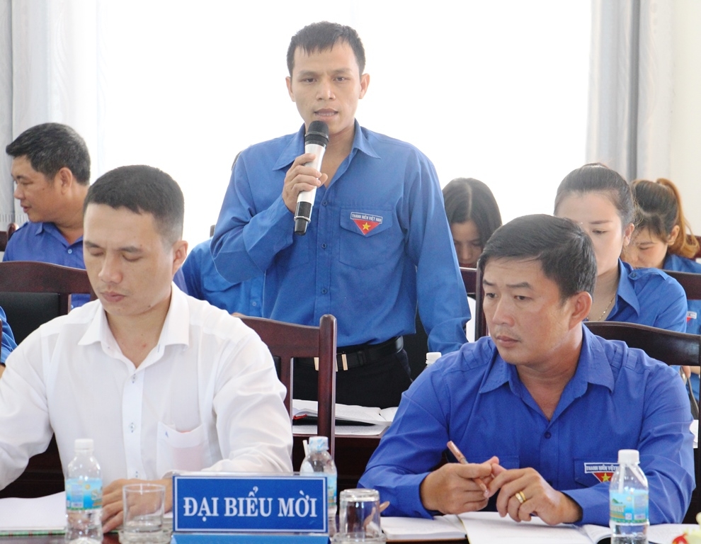 Đại diện Huyện Đoàn Krông Pắc