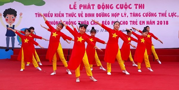 Một tiết mục văn nghệ tại Lễ 