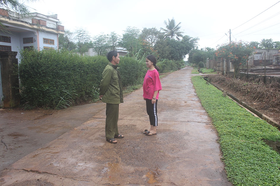 Mô hình “Tiếng kẻng an ninh” đã góp phần giữ vững an ninh trật tự trên địa bàn xã Bình Thuận. 