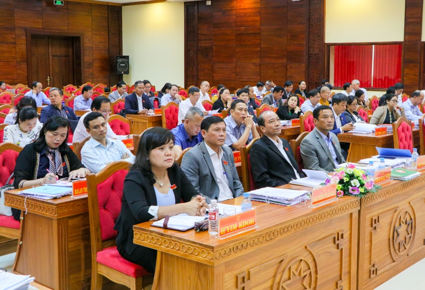 Đại biểu tham dự phiên làm việc. Ảnh: H.Gia