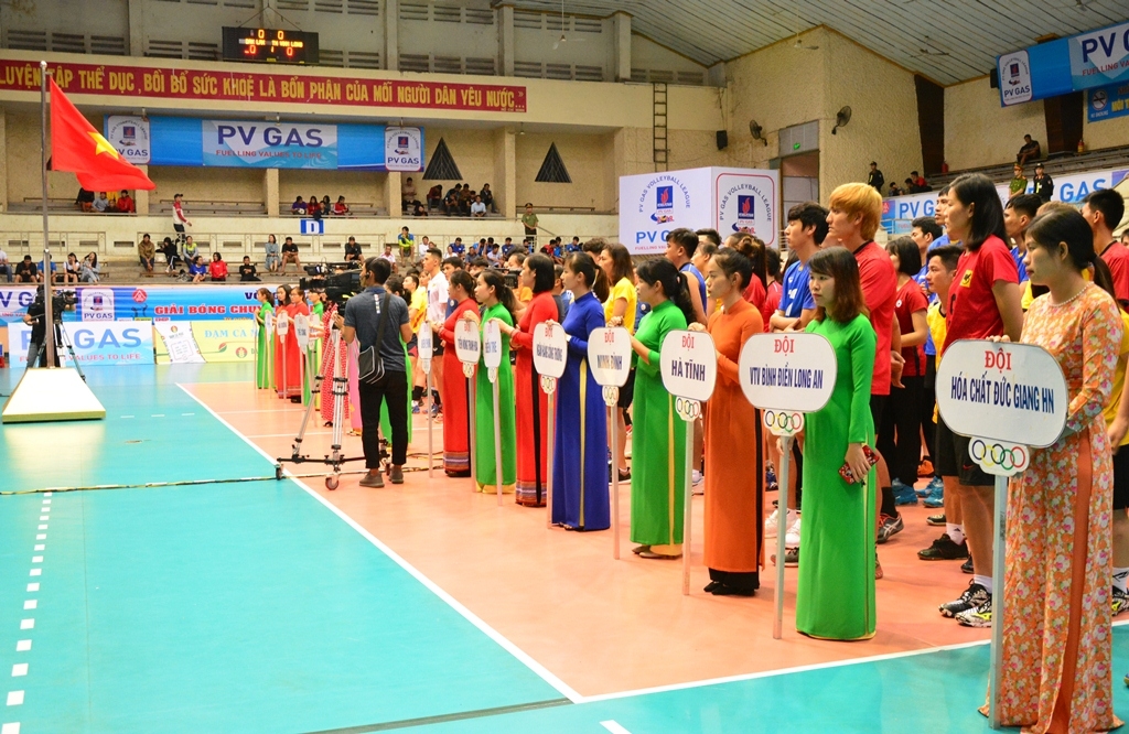 Các đội về dự giải.