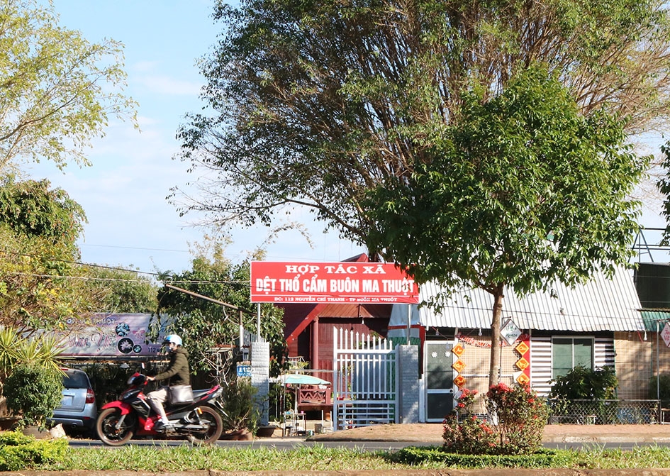 HTX Dệt thổ cẩm Buôn Ma Thuột chỉ còn tồn tại trên danh nghĩa.  