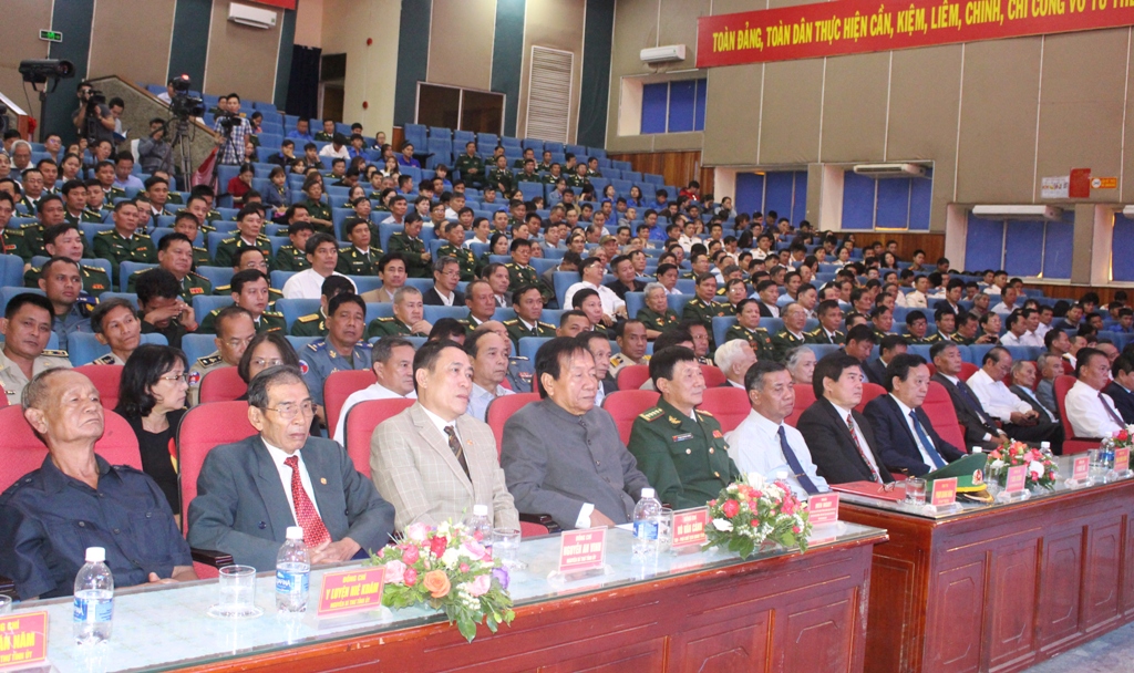 Các đại biểu tham dự lễ kỷ niệm