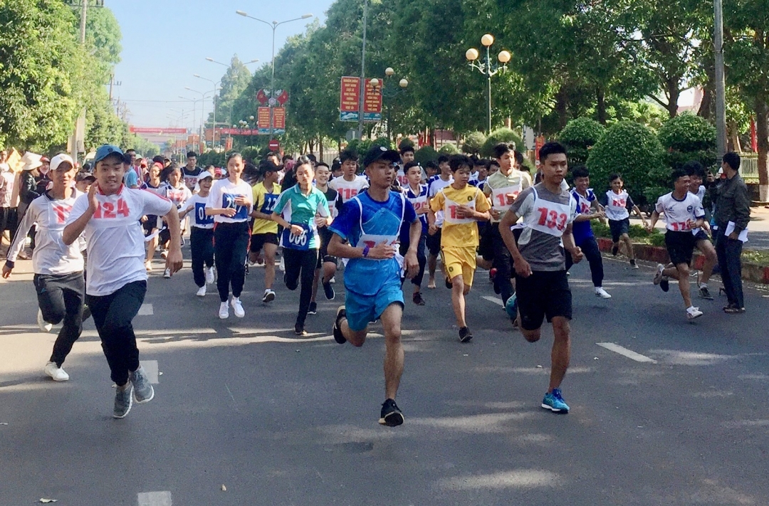 Các vận động viên tham gia tranh tài