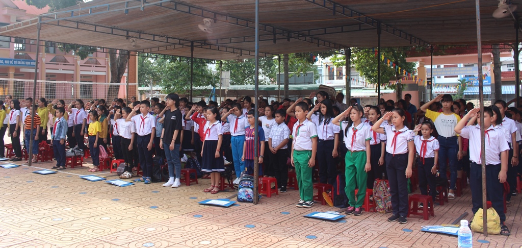 Các học viên tham gia khóa huấn luyện