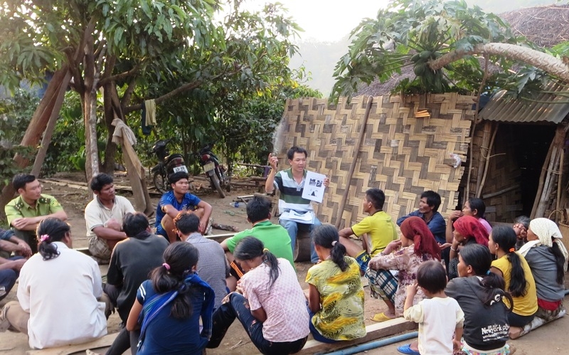 Kiểm lầm VQG Chư Yang Sin tuyên truyền công tác quản lý, bảo vệ rừng cho người dân vùng đệm 