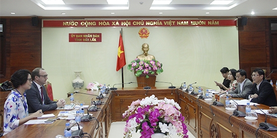 Quang cảnh buổi làm việc