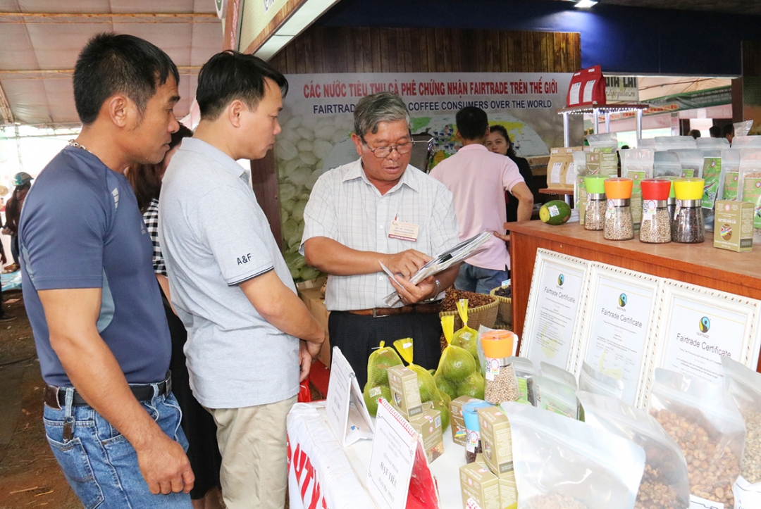 HTX Thăng Tiến tham gia quảng bá, giới thiệu sản phẩm tại Hội chợ Triển lãm chuyên ngành cà phê năm 2019.