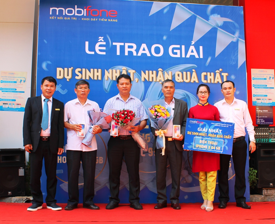 Các khách hàng may mắn trúng thưởng chương trình 
