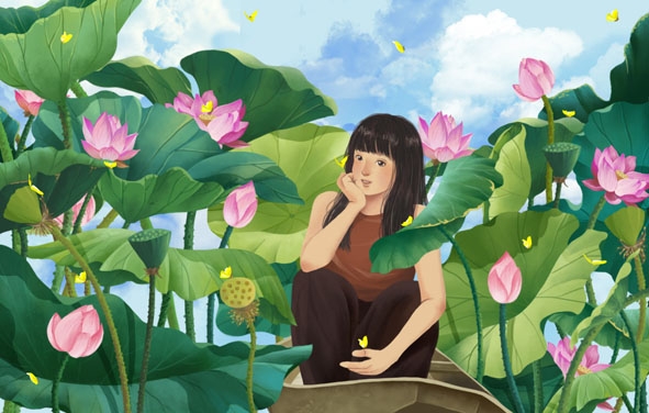      Minh họa:  Trà My