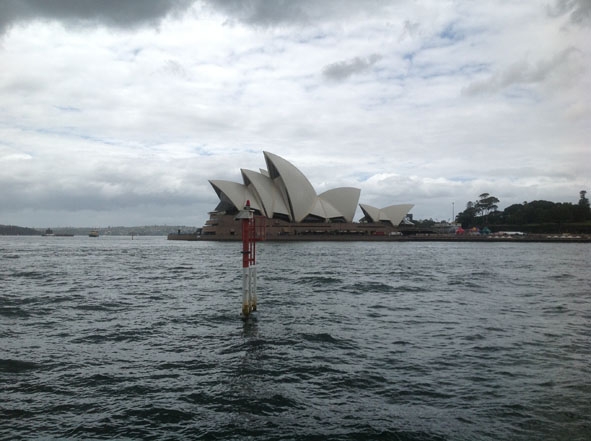 Nhà hát vỏ sò Sydney Opera House.