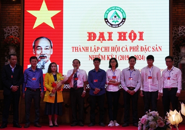 Ban chấp hành Chi hội Cà phê đặc sản nhiệm kỳ 2019-2024 ra mắt Đại hội