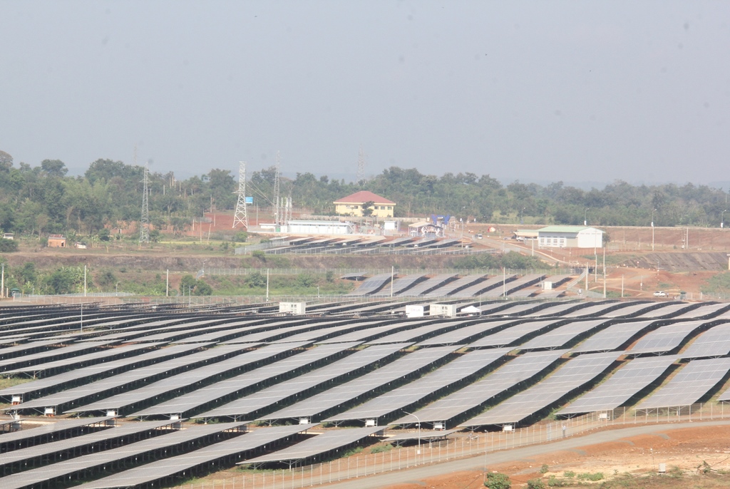Nhà máy điện mặt trời BMT tại xã Ea Phê, huyện Krông Pắc đi vào hoạt động cuối tháng 4-2019