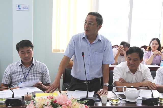 Ông Vũ Quang Tuyến, Chi cục Trưởng Chi cục Thuế TP. Buôn Ma Thuột thông tin về tình hình hoạt động thu ngân sách trên địa bàn